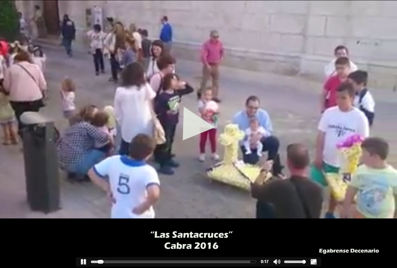 Fiesta de la Cruz en el Barrio de Cerro de Cabra